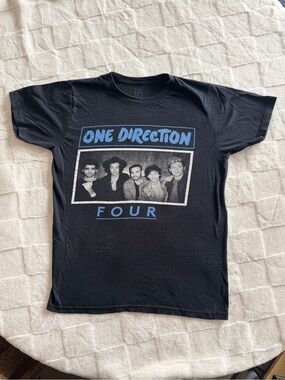 One Direction Black Tee - Four - Medium